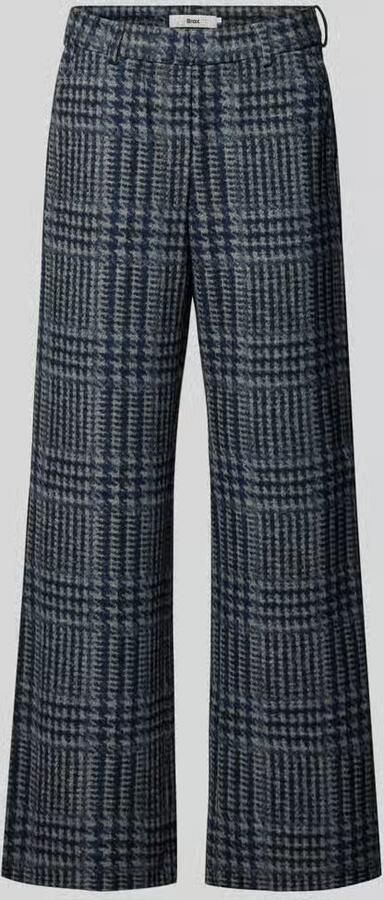 BRAX wide leg wijdte broek met viscose