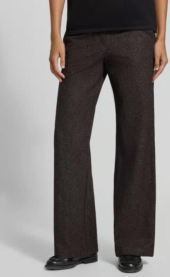 BRAX Wijdvallende broek met viscose model 'Maine' - Foto 2