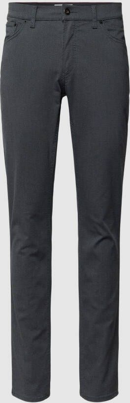 BRAX Chuck Style Heren Moderne Fit Five-Pocket Broek Gray Heren