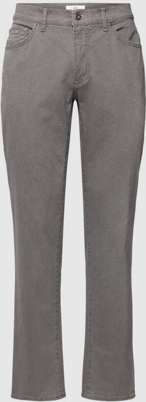 BRAX Broek met labelpatch model 'CADIZ'