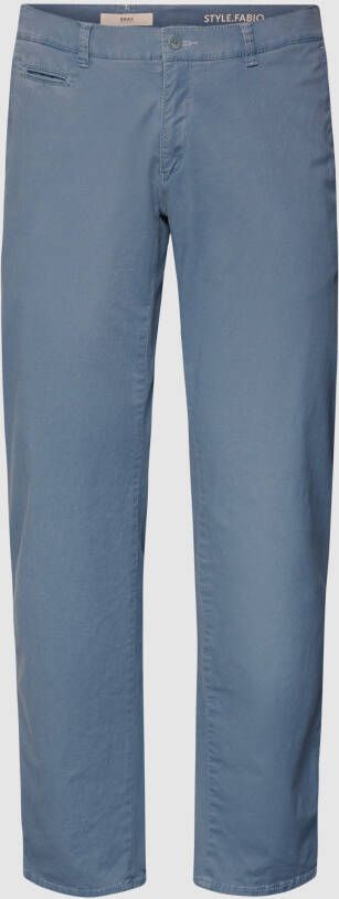 BRAX Broek met labelpatch model 'FABIO'