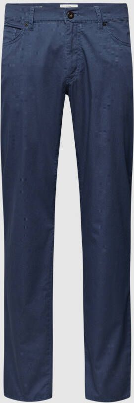 BRAX Broek met structuurmotief model Cadiz'