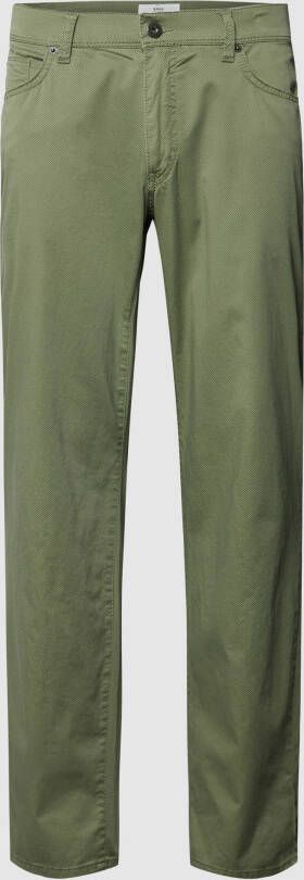 BRAX Broek met structuurmotief model Cadiz'