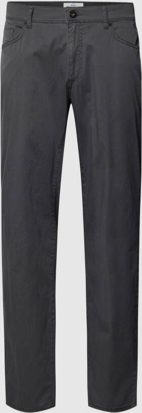 BRAX Broek met structuurmotief model Cadiz'