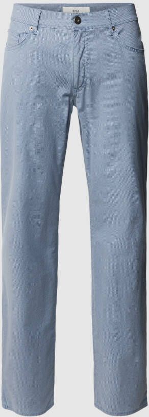 BRAX Broek met structuurmotief model Cadiz'