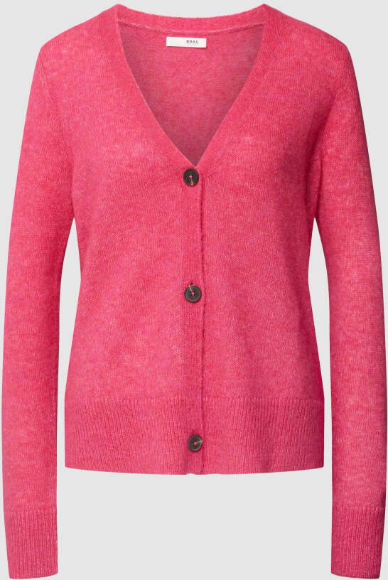 BRAX Cardigan met V-hals model 'ALICIA'