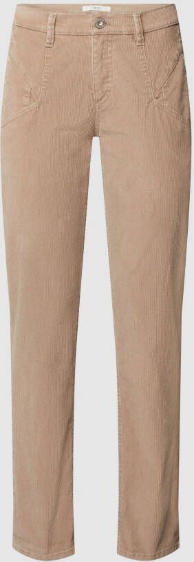 BRAX Corduroy broek met steekzakken opzij model 'Merrit'