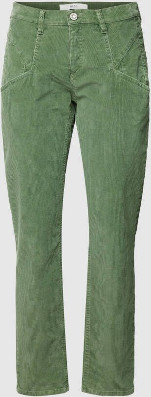 BRAX Corduroy broek met steekzakken opzij model 'Merrit'