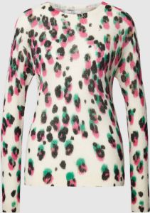 BRAX Gebreide pullover met all-over motief model 'Lisa'