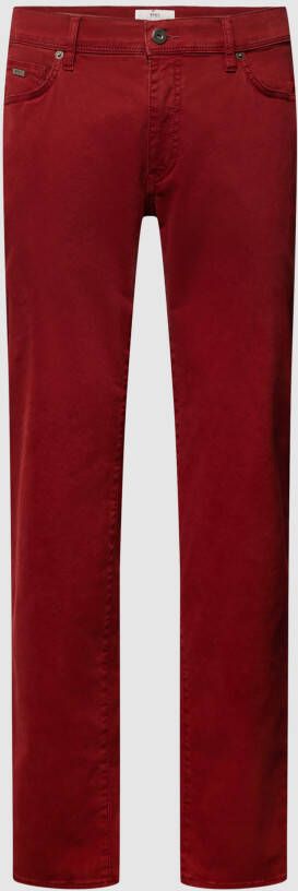 BRAX Straight fit chino met labeldetail model 'Cadiz'