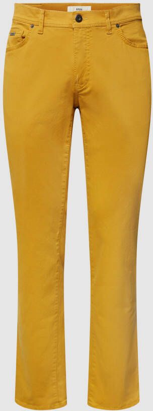 BRAX Straight fit chino met labeldetail model 'Cadiz'