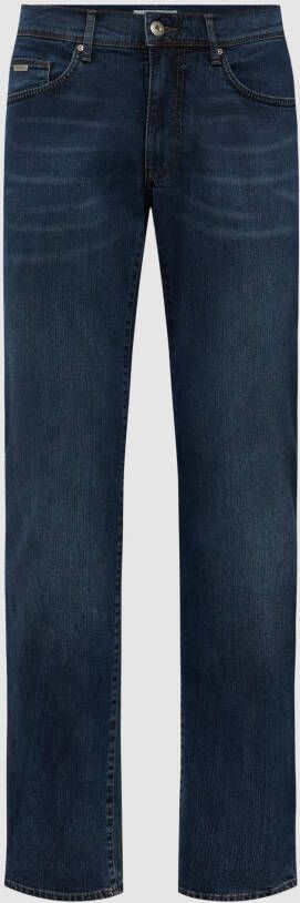 BRAX Straight fit jeans met labeldetail model 'CADIZ'