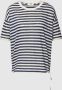 BRAX T-shirt van linnen met streepmotief model 'CANDICE' - Thumbnail 1