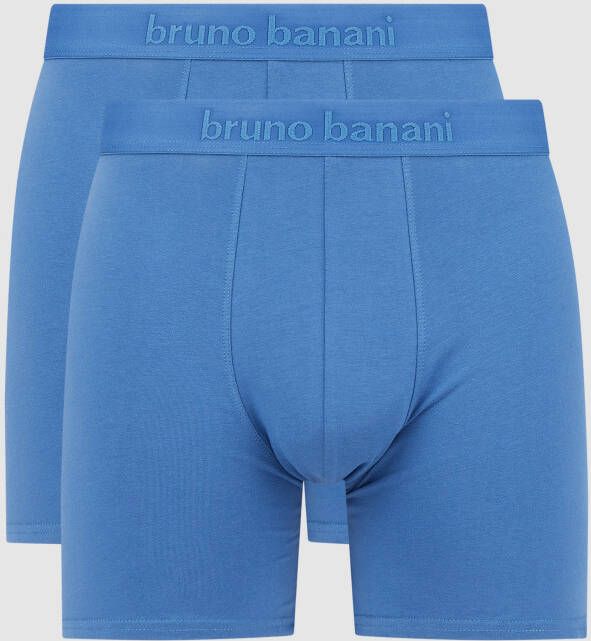 Bruno Banani Boxershort met stretch in een set van 2 stuks model 'Long Life'