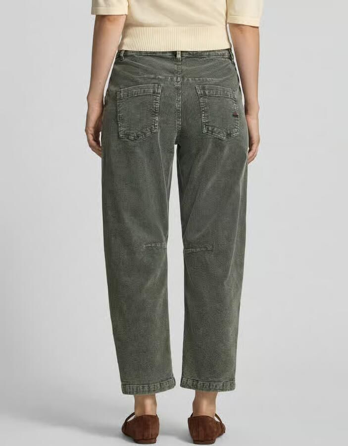 Buena Vista barrel fit corduroy broek van katoenmix
