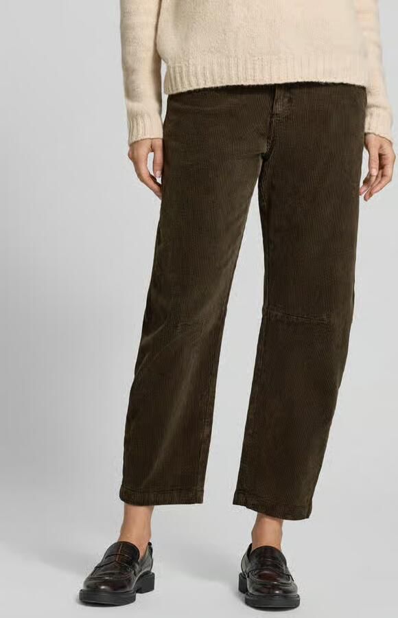 Buena Vista barrel fit corduroy broek van katoenmix