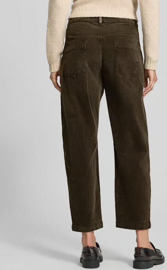 Buena Vista barrel fit corduroy broek van katoenmix - Foto 2