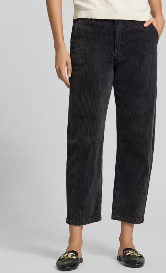 Buena Vista barrel fit corduroy broek van katoenmix - Foto 2