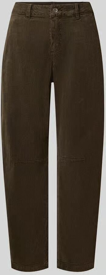 Buena Vista barrel fit corduroy broek van katoenmix - Foto 3