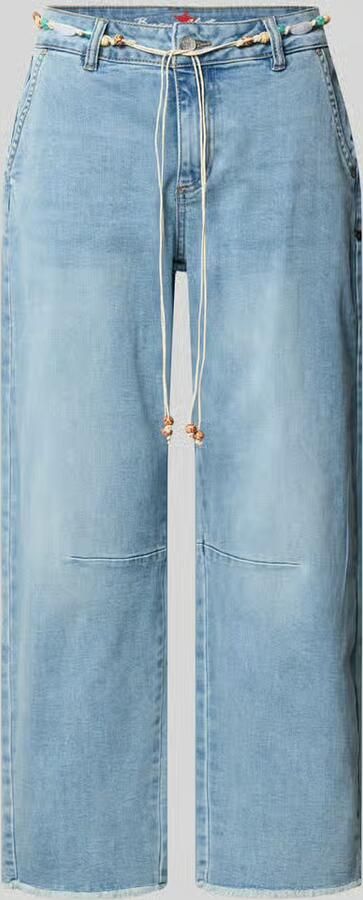 Buena Vista barrel fit jeans met bindriem - Foto 2