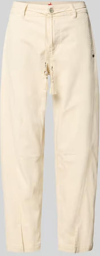 Buena Vista barrel fit jeans met bindriem - Foto 2