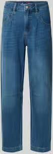 Buena Vista barrel fit jeans met steekzakken