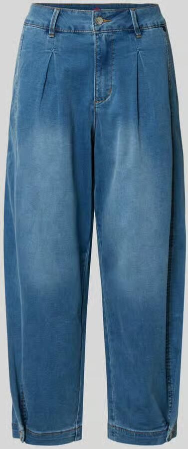 Buena Vista barrel fit jeans met steekzakken model 'Alba Cozy'