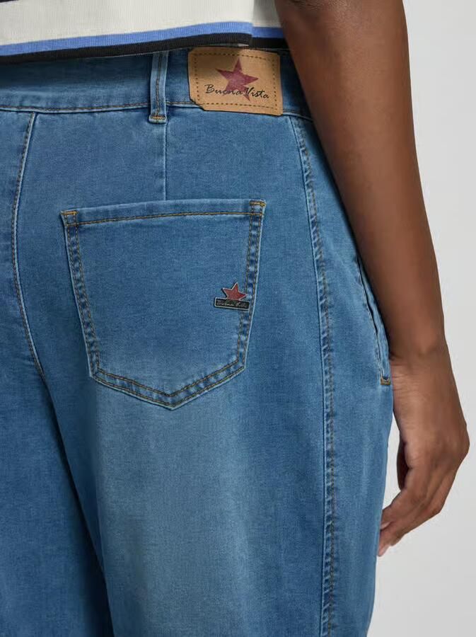Buena Vista barrel fit jeans met steekzakken model 'Alba Cozy' - Foto 2