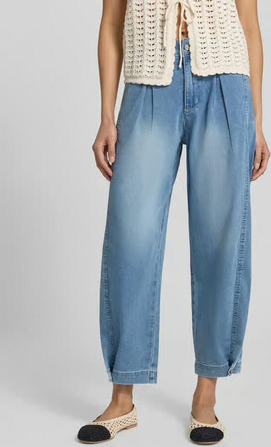 Buena Vista barrel fit jeans met steekzakken model 'Alba Cozy' - Foto 3