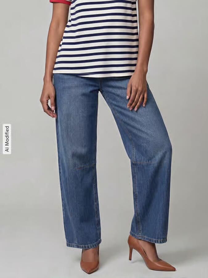 Buena Vista Barrel jeans van katoenmix - Foto 3