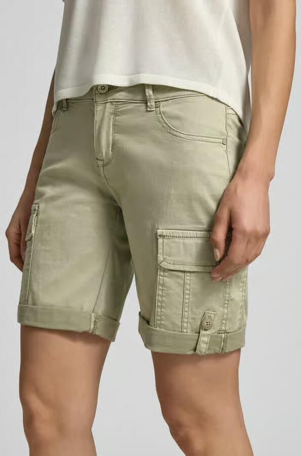 Buena Vista Cargo short in 5-pocketmodel met klepzakken
