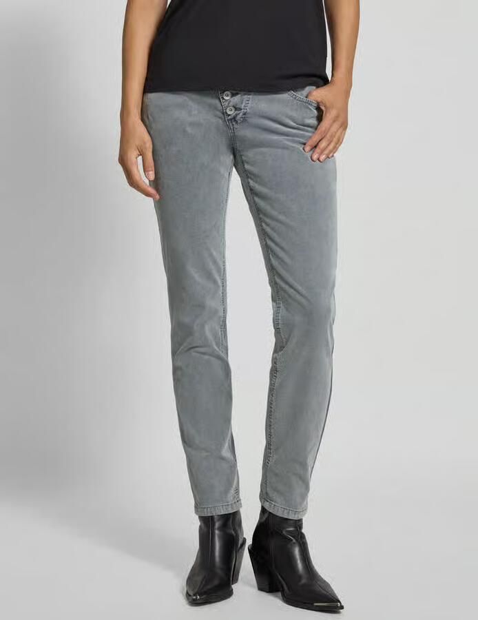 Buena Vista Corduroy broek in 5-pocketmodel met knoopsluiting model 'MALIBU' - Foto 2