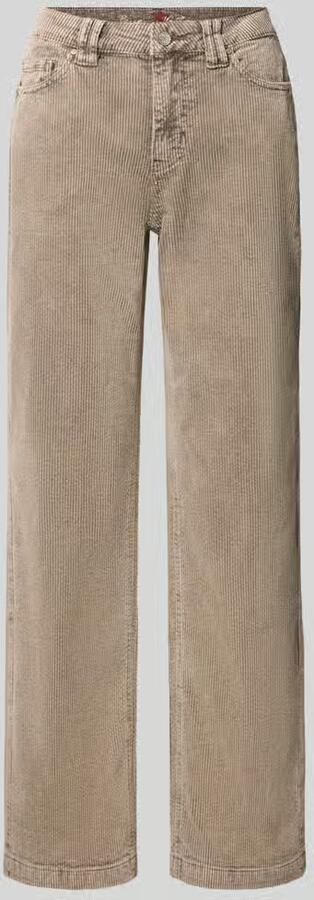 Buena Vista straight fit corduroy broek van katoenmix