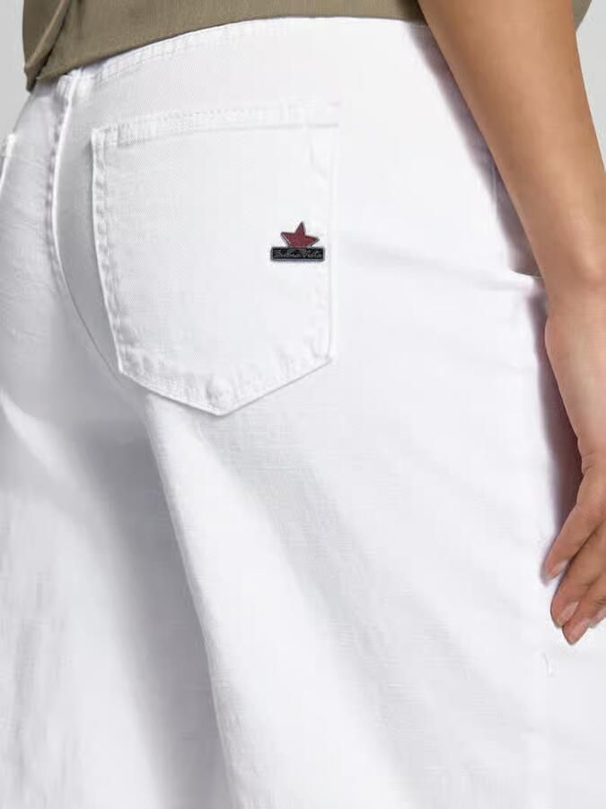 Buena Vista Jeans in 5-pocketmodel met labeldetail model 'Kate'