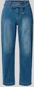 Buena Vista jeans met steekzakken en strikceintuur