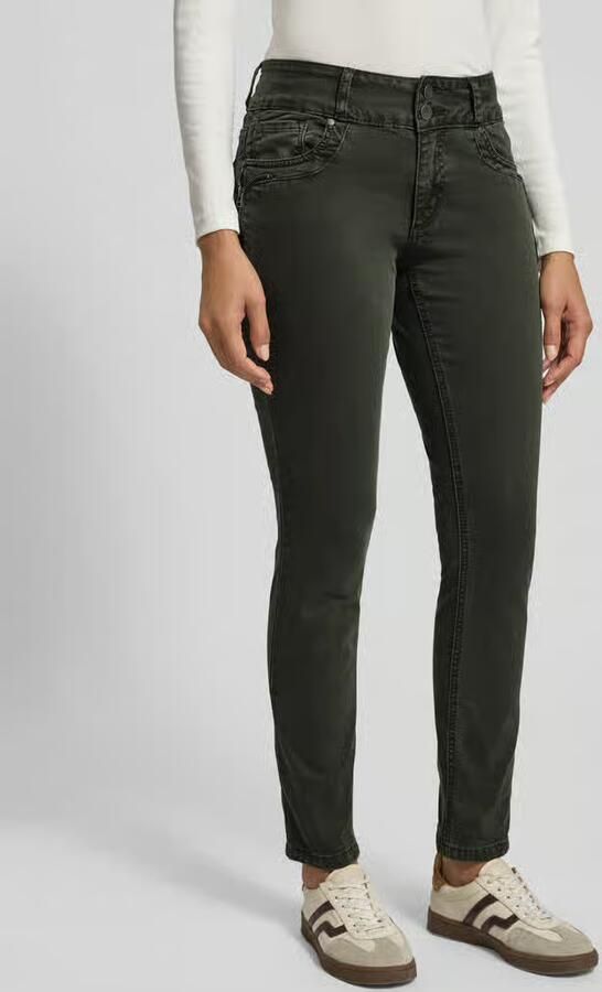 Buena Vista Korte broek met steekzakken model 'TUMMYLESS Z CROPPED'