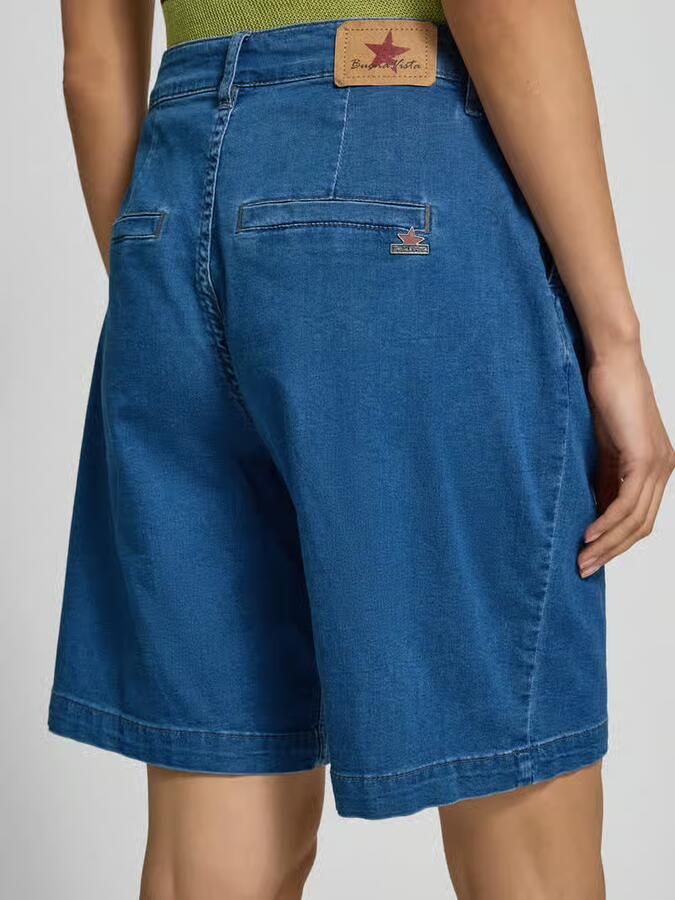 Buena Vista korte chino met strookzakken aan de achterkant