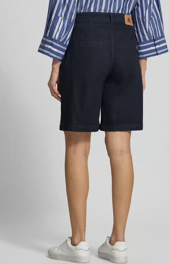 Buena Vista korte chino met strookzakken aan de achterkant