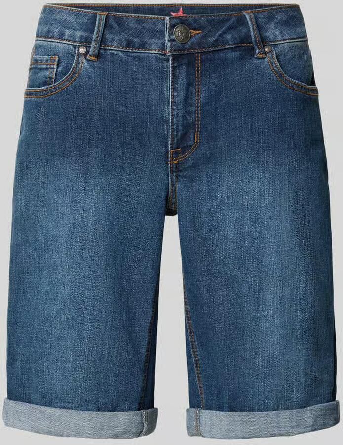 Buena Vista Korte jeans met omslag model 'Italy'