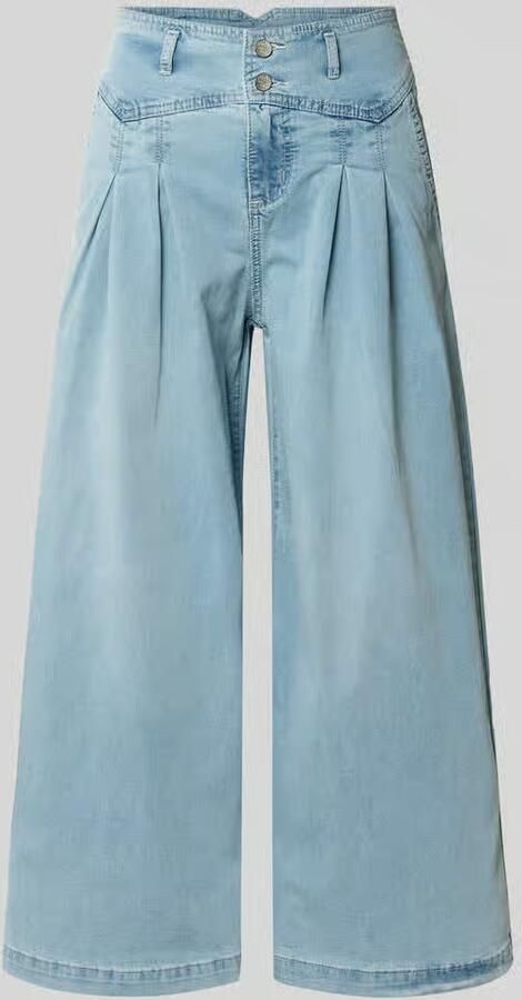 Buena Vista Palazzo-jeans met achterzakken model 'Liv'