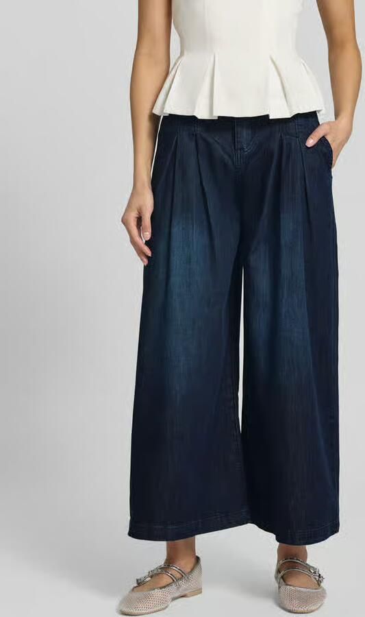 Buena Vista Palazzo-jeans met achterzakken model 'Liv' - Foto 3