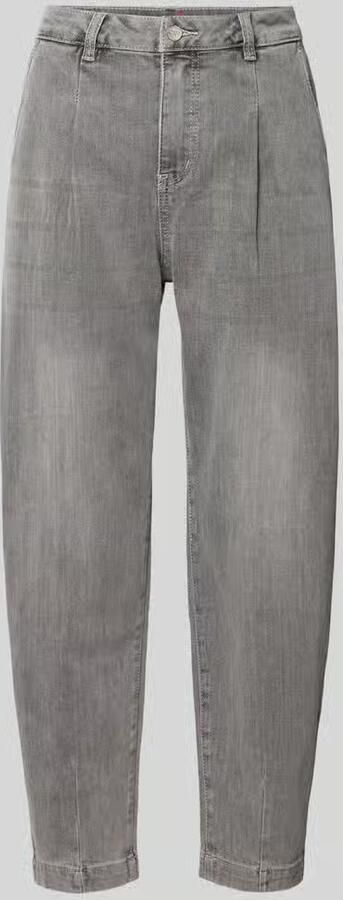 Buena Vista Regular fit barrel jeans van mix van viscose en katoen met viscose model 'Ballon Str Denim'
