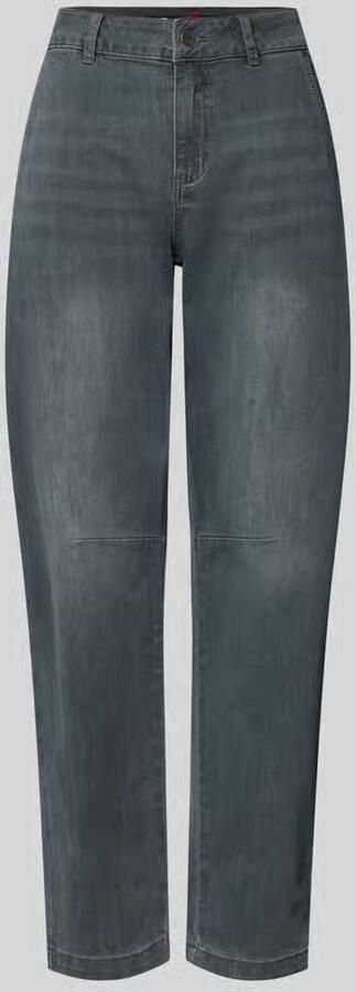 Buena Vista relaxed fit barrel jeans van katoenmix model 'Barrel long'