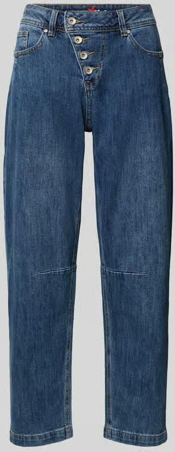 Buena Vista relaxed fit barrel jeans van mix van katoen met viscose model 'Relaxed Malibu'