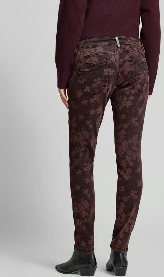 Buena Vista Skinny fit broek met verkort model 'Malibu'