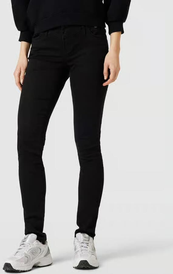 Buena Vista Skinny fit jeans met labeldetail model 'Florida' - Foto 2