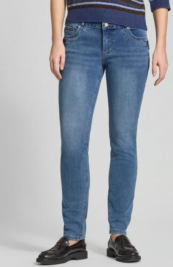 Buena Vista Slim Fit Jeans met viscose-aandeel in 5-pocketdesign - Foto 2