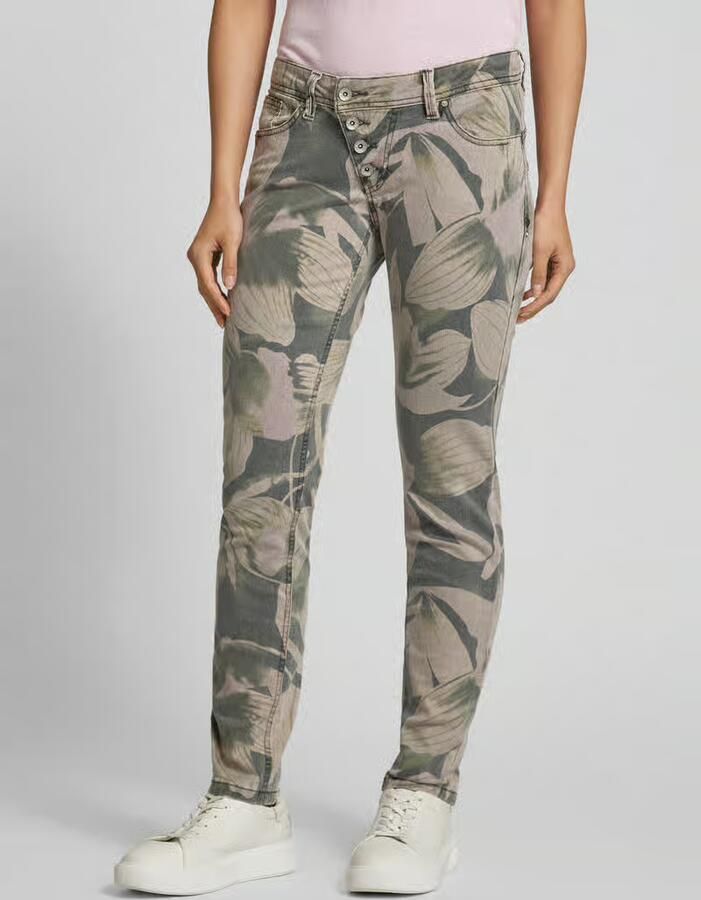 Buena Vista Stoffen broek met verkorte pasvorm model 'Malibu' - Foto 2