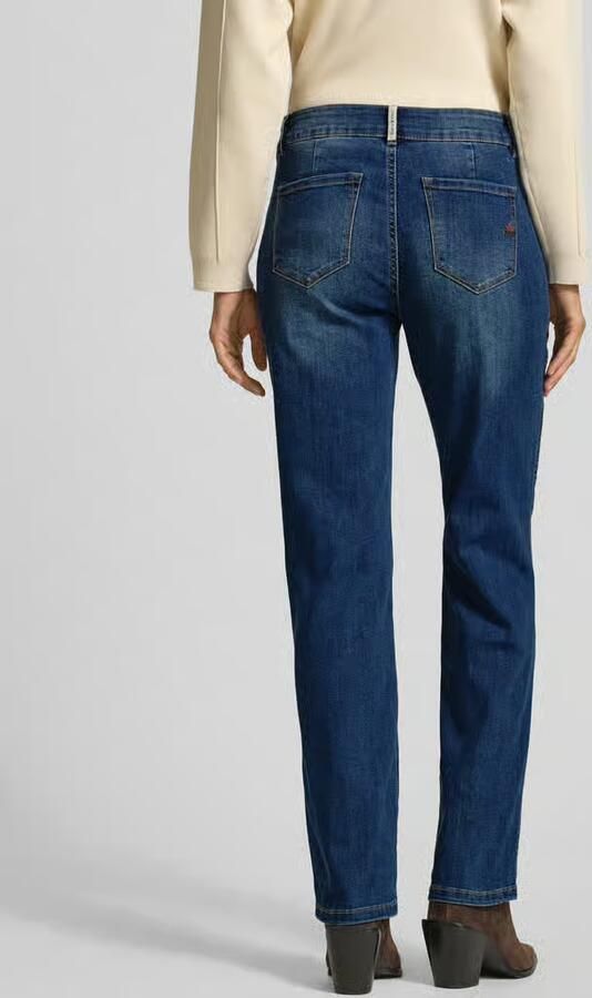Buena Vista Straight fit jeans in used-look model 'Stella' - Foto 3