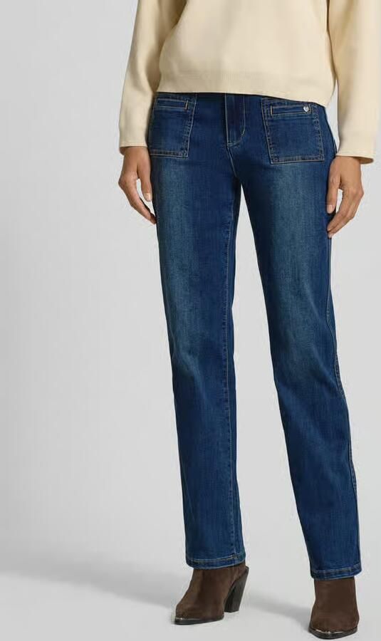 Buena Vista Straight fit jeans in used-look model 'Stella' - Foto 2
